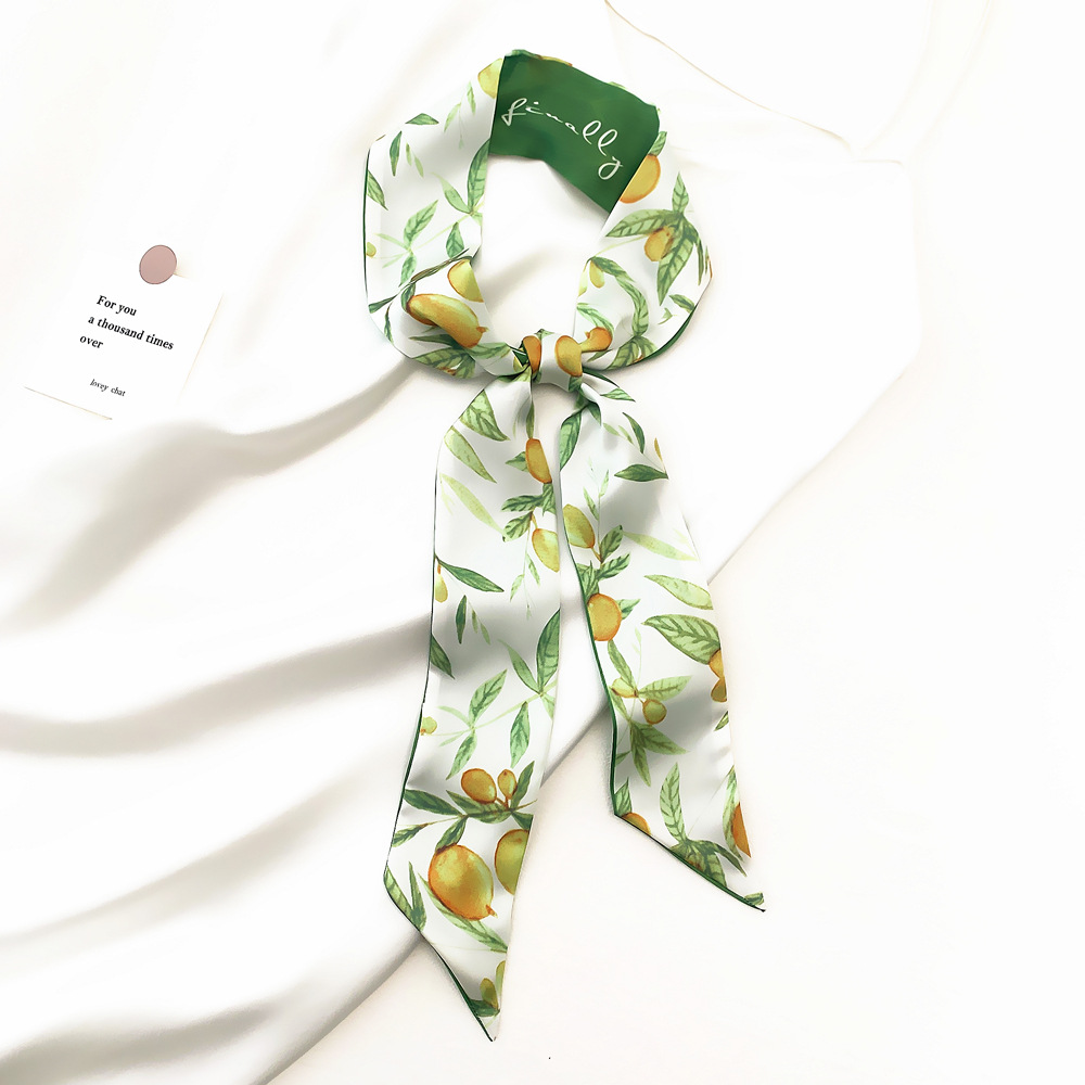 Face Scarf Mask - 2025 여름 새로운 신선한 과일 시리즈