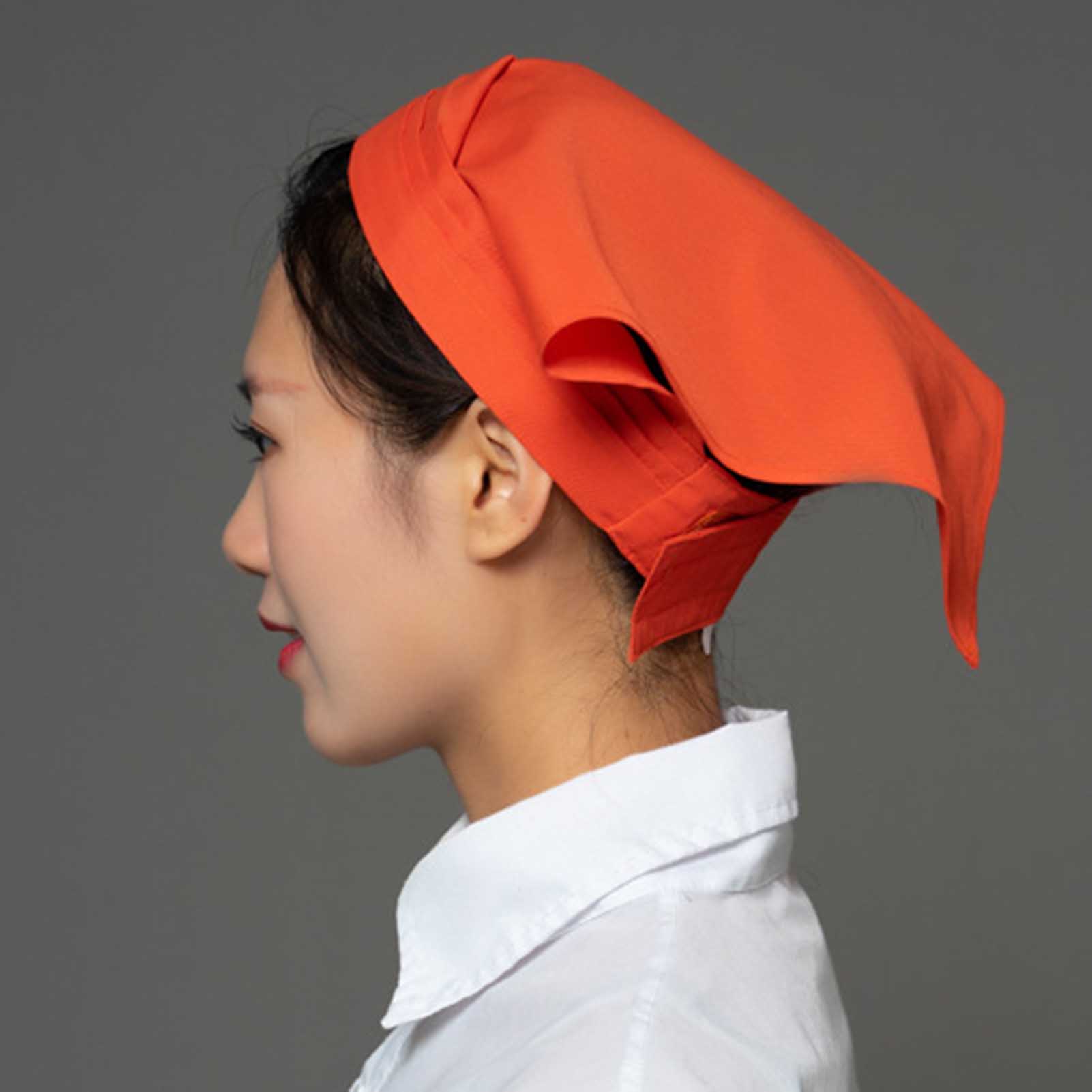 레스토랑 직원용 코튼 헤드 스카프 삼각형 반다나 셰프  - Bandana Cotton 리뷰 및 가격