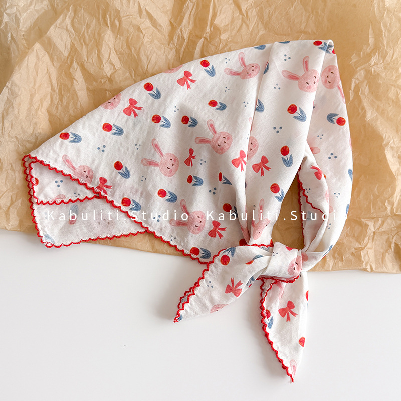 코튼 린넨 스퀘어 스카프 58cm 꽃무늬 프린트 고품질 - Face Scarf Mask 리뷰 및 가격