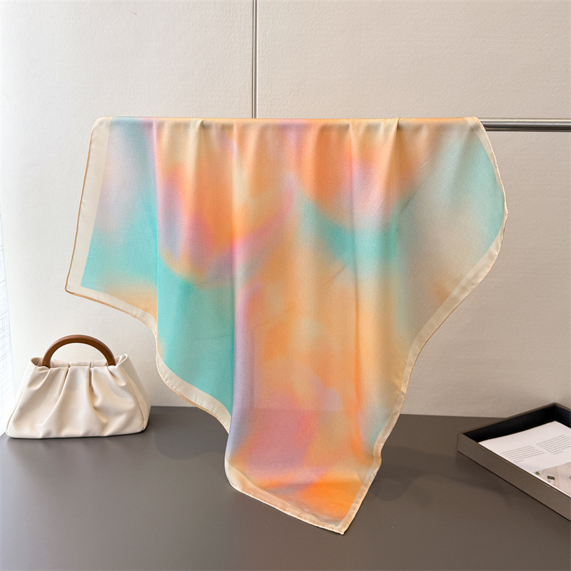 2025 디자인 패션 스퀘어 실크 스카프 여성 헤어밴드 - Scarf Silk Square 리뷰 및 가격