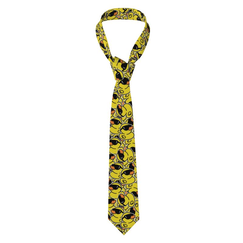 귀여운 고무 오리 넥타이 남성용 8cm 슬림 넥타이 만 - Skinny Tie Men 리뷰 및 가격