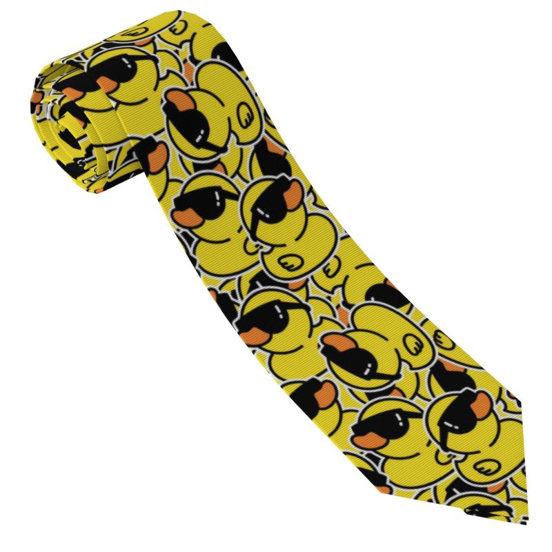 귀여운 고무 오리 넥타이 남성용 8cm 슬림 넥타이 만 - Skinny Tie Men 리뷰 및 가격