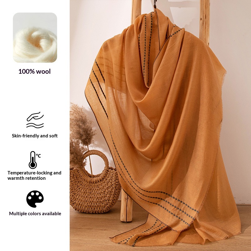 100% 울 스카프 초부드러운 대형 반다나 겨울 액세서 - Pashmina Wrap Large 리뷰 및 가격
